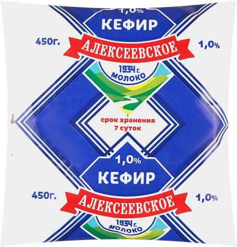 

Кефир Алексеевское 1% 450 г