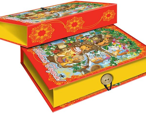 Коробка подарочная Magic Pack Белочки Размер S 18*12*5см