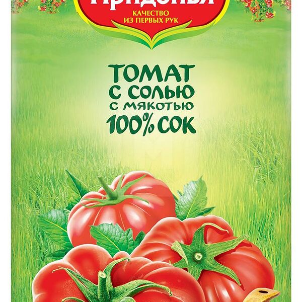 Сок Сады Придонья томатный с солью 2л