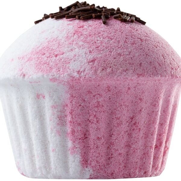 Соль шипучая для ванн Laboratory Katrin Маффин Клубника в шоколаде 130г