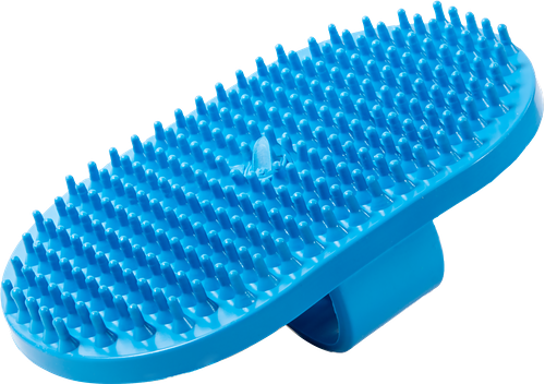 Щетка Gamma овальная малая для животных 125 х 80 мм, цвет в ассортименте