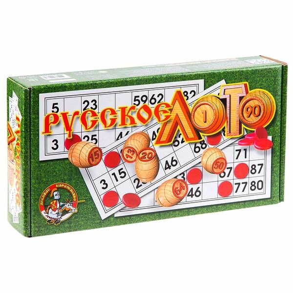 Игра настольная Десятое Королевство Русское лото