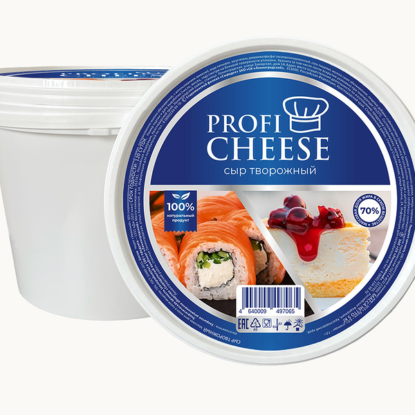Сыр Profi Cheese творожный 70% бзмж