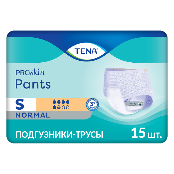 Tena Pants Normal Подгузники-трусы для взрослых размер S 15 шт