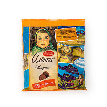 Конфеты Алёнка Крем-брюле купол 250 г