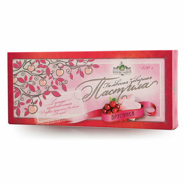 Пастила заварная Брусника ТМ Белевские сладости