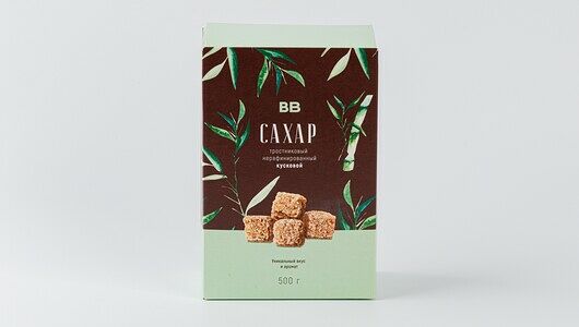 Сахар тростниковый ВкусВилл нерафинированный кусковой