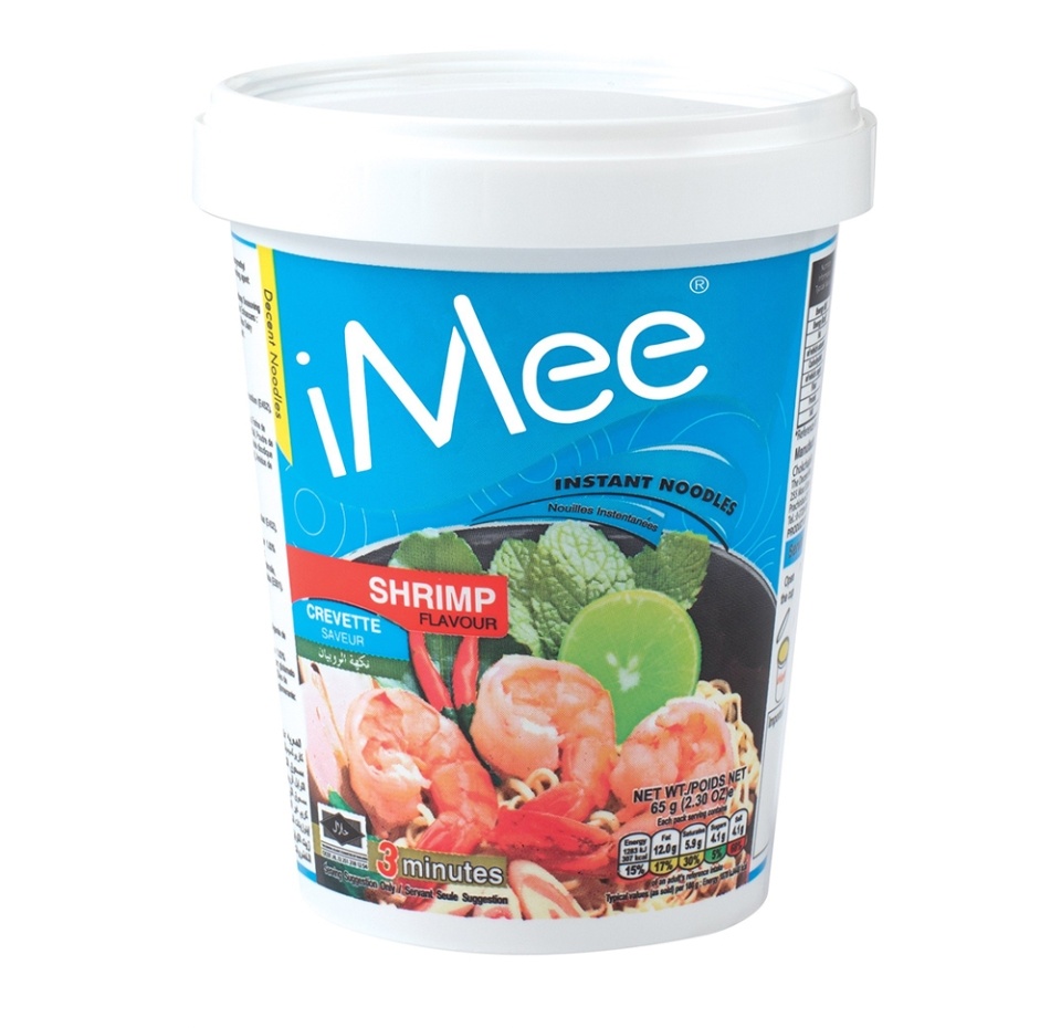 

Лапша быстрого приготовления iMee со вкусом креветки 65 г