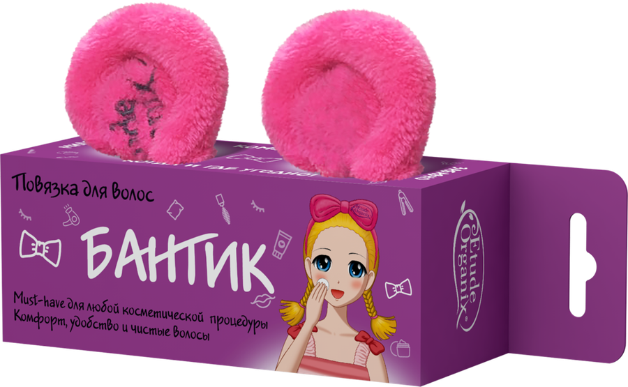 

Повязка для волос Etude Organix бантик 1 шт