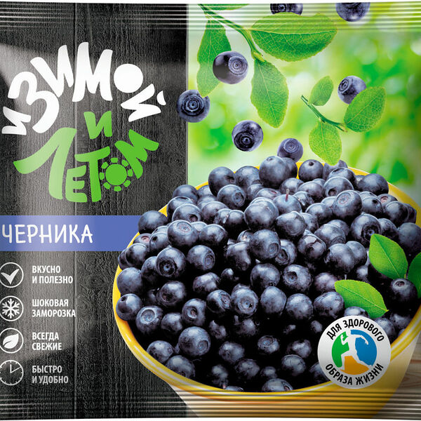 Черника Зимой и Летом