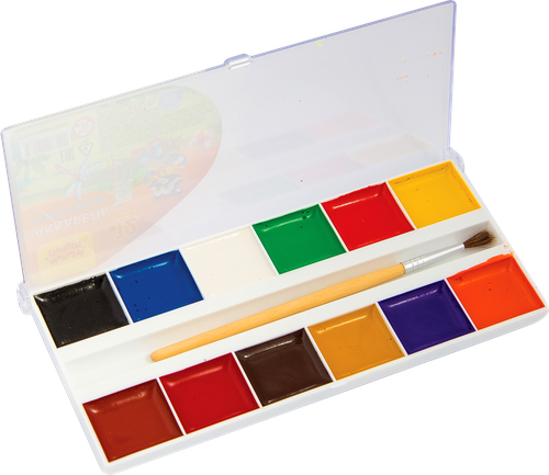 

Акварель МУЛЬТИ-ПУЛЬТИ Приключения Енота 12 цветов, с кистью Арт. АП_19710