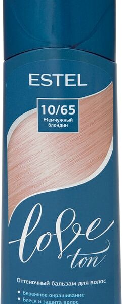 Бальзам для волос Estel Love Ton оттеночный 10/65 Жемчужный блондин