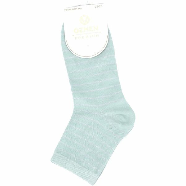 Носки женские с люрексом хлопковые PW680 р.23