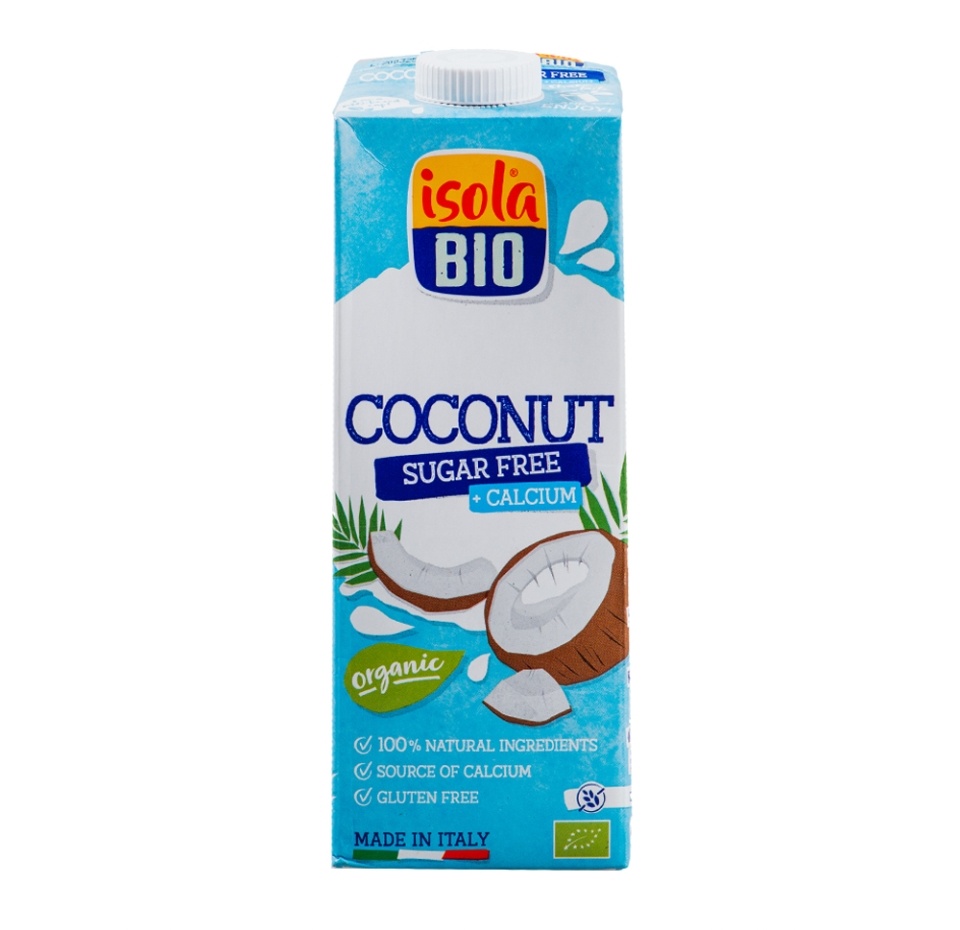 

Напиток кокосовый ISOLA BIO без сахара Coconut 0% Sugars Abafoods s.r.l.