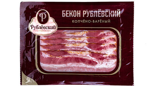 Бекон нарезка ТМ Рублевский МК