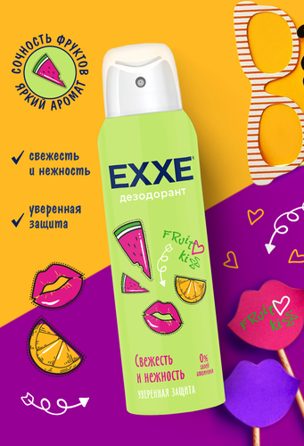 

Дезодорант Exxe Свежесть и Нежность 150 мл
