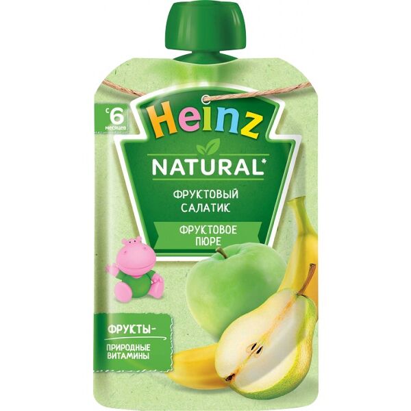 Пюре Heinz Фруктовый салатик, с 6 месяцев