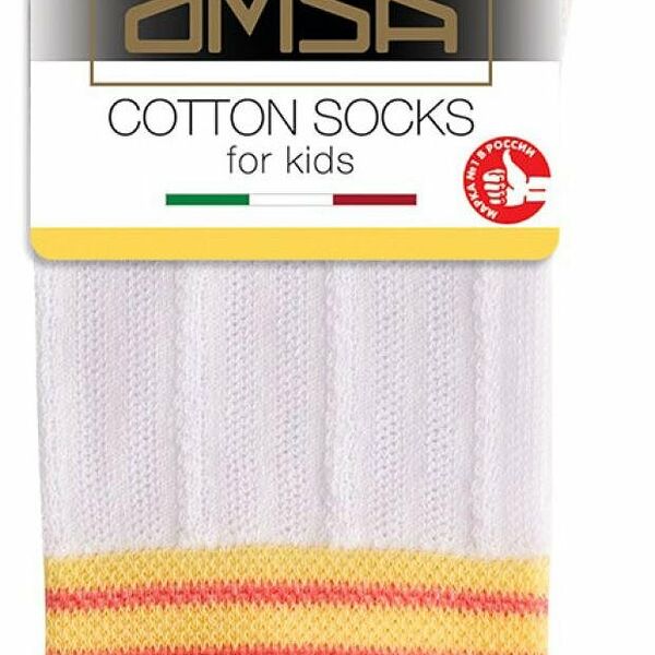 Носки для девочек Omsa kids bianco, р 19-22
