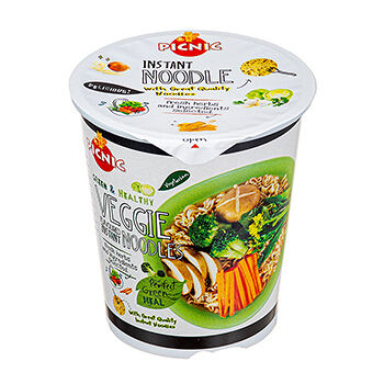 Лапша быстрого приготовления Picnic со вкусом овощей