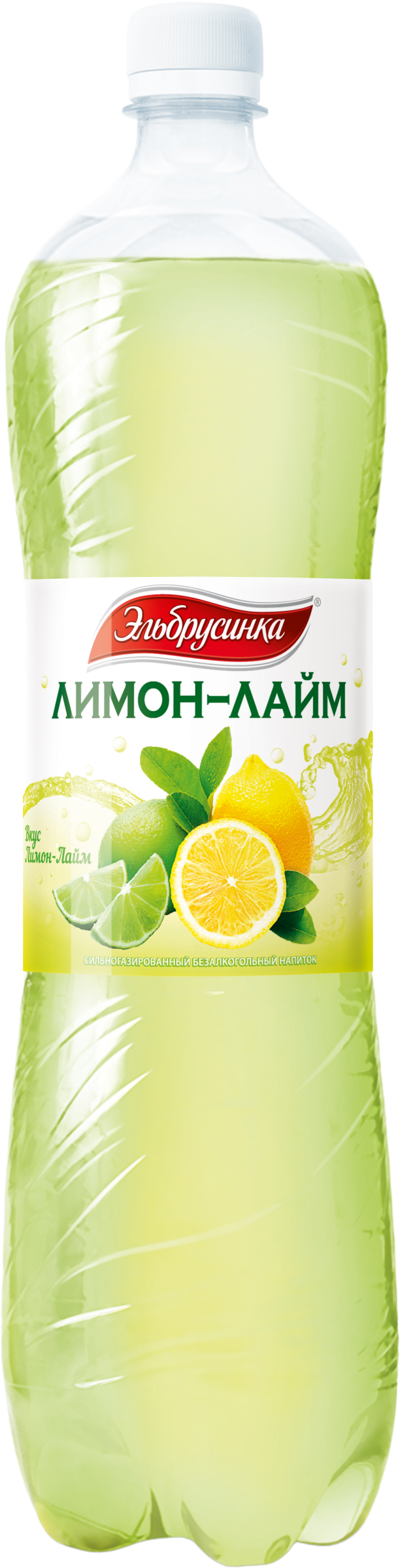 

Напиток Эльбрусинка лимон-лайм сильногазированный 1.5 л