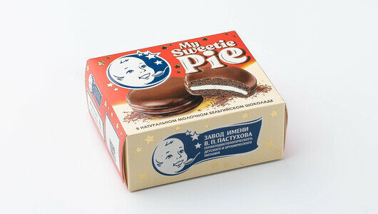 Суфле с бисквитом в молочном бельгийском шоколаде 60г, Россия