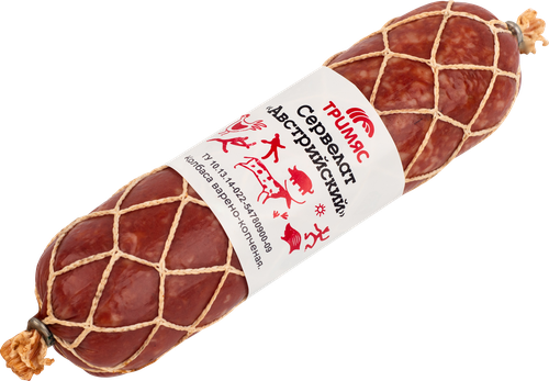 

Колбаса Тримяс сервелат Австрийский в/к в/у вес