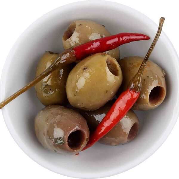 Оливки Огненный Греко, без косточки