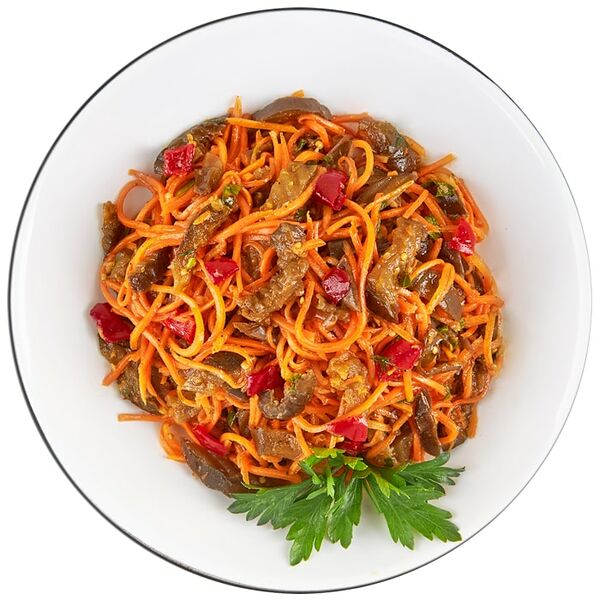 Салат Шеф Перекресток Баклажаны  по-корейски 200г