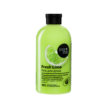 Гель для душа `ORGANIC SHOP` LIME