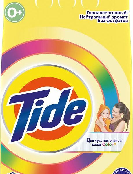 Порошок стиральный Tide Color детский гипоаллергенный 2.4кг