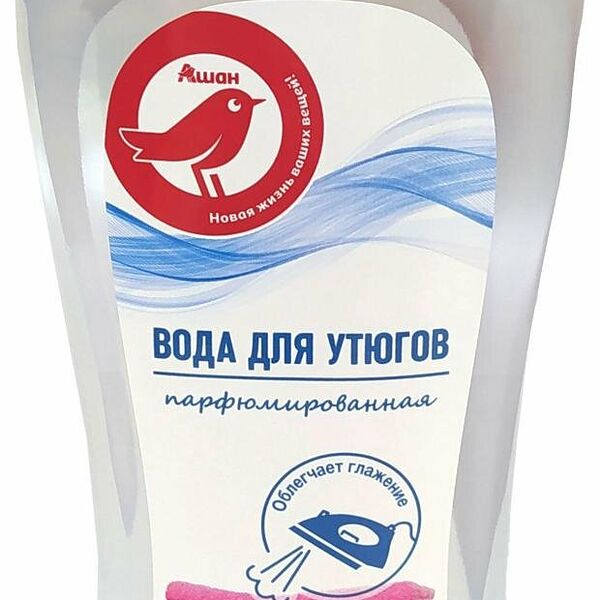 Вода для утюгов парфюмированная АШАН Красная птица