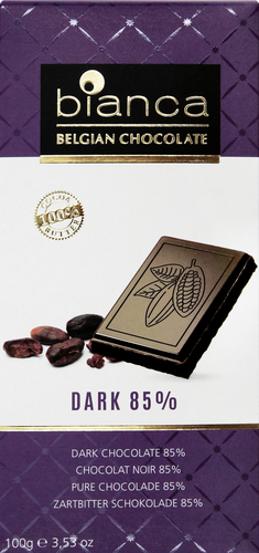 

Шоколад горький Bianca 85% какао, 100 г