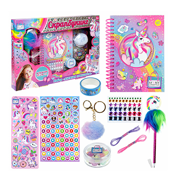 

Набор для лепки из гипса Lukky LIFESTYLE для создания альбома "Дневник принцессы" в комплекте с брелоком, Китай