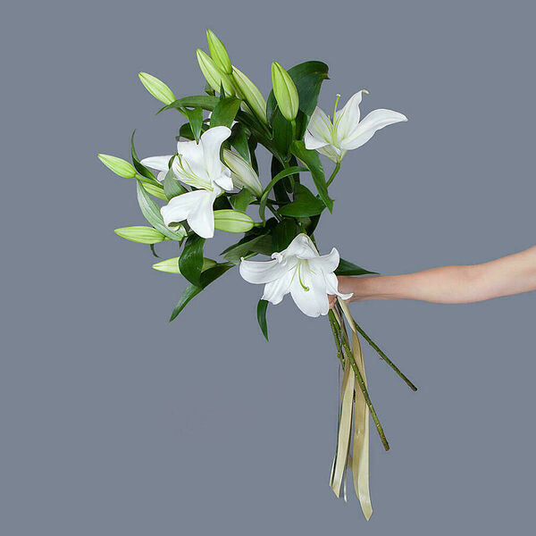 Монобукет 3 Лилий