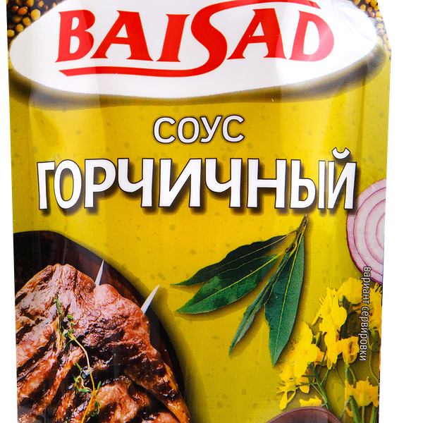 Соус БАЙСАД Горчичный на основе растительных масел, 230г