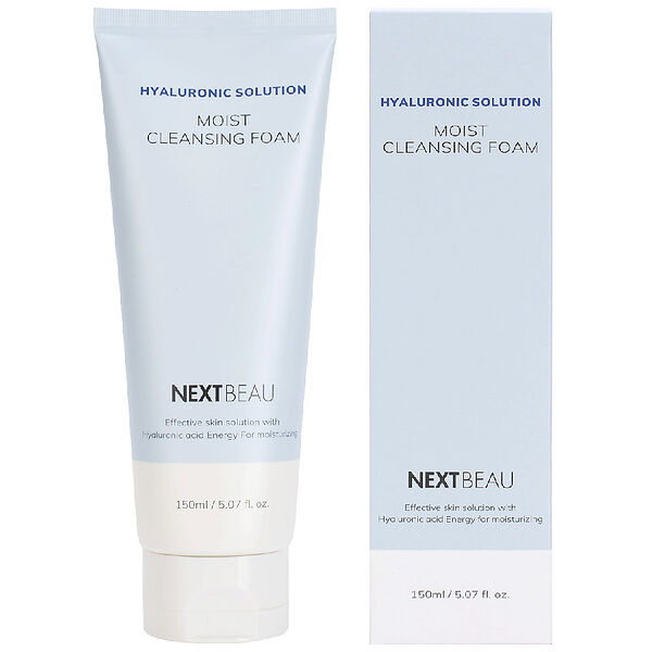 NEXTBEAU Пенка очищающая для умывания с гиалуроновой кислотой увлажняющая, 150 мл