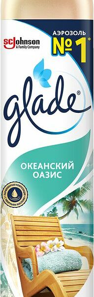 Освежитель воздуха Glade Океанский оазис, 300мл