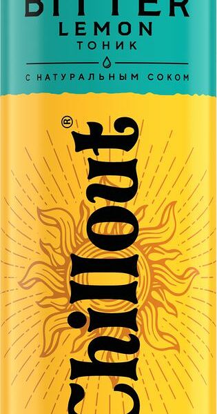 Напиток Chillout Bitter Тоник лимон газированный 0.33л