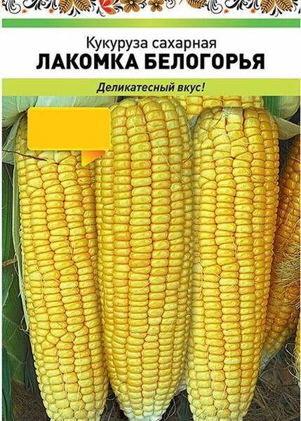 Семена Русский Огород Кукуруза Сахарная лакомка белогорья 6г