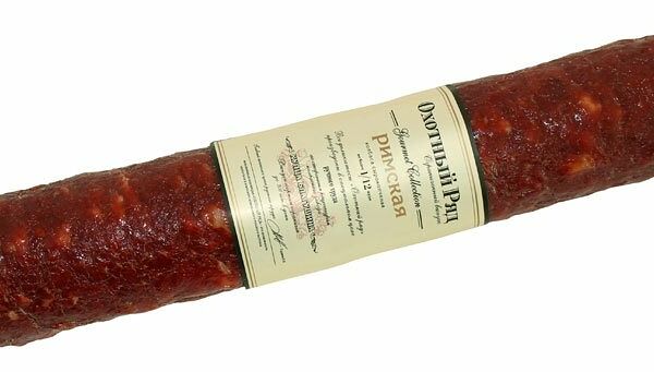 Колбаса сырокопченая полусухая Римская ТМ Охотный Ряд 