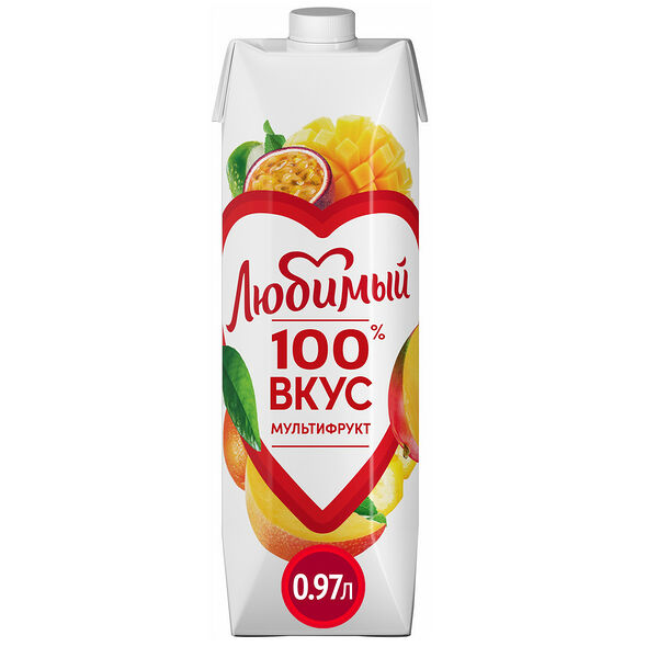Нектар Любимый мультифрукт с мякотью