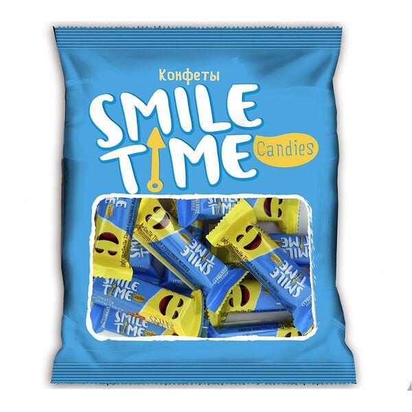 Конфеты Smile time Сгущеное молоко 200г флоу-пак
