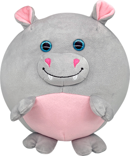 Игрушка мягкая MALVINA Бегемот 30см