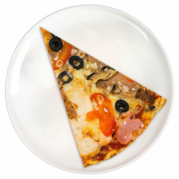 Пицца АШАН Рейн кусок, шт