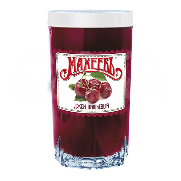 Джем Махеевъ 400гр Вишневый стакан