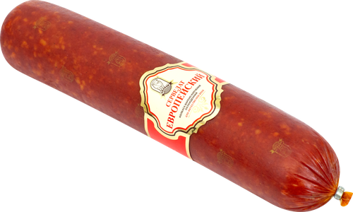 

Колбаса Обской мясокомбинат Сервелат Европейский в/к вес