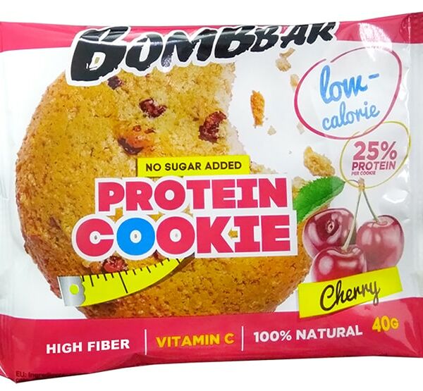 Печенье Bombbar неглазированное Вишня 40г