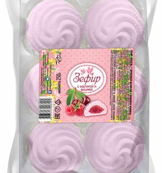 Зефир Сокол Жизель Малина-вишня