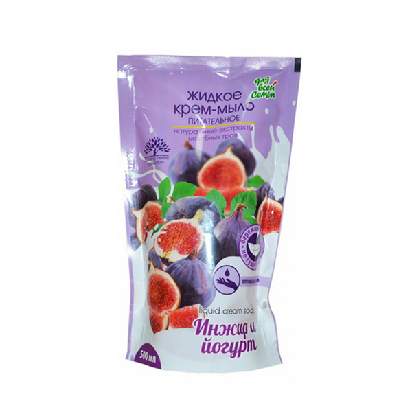 Жидкое мыло Для Всей Семьи Инжир и Йогурт 500 мл