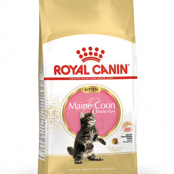 Сухой корм для кошек Royal Canin Maine Coon Kitten для котят породы мейн-кун Курица 400 г